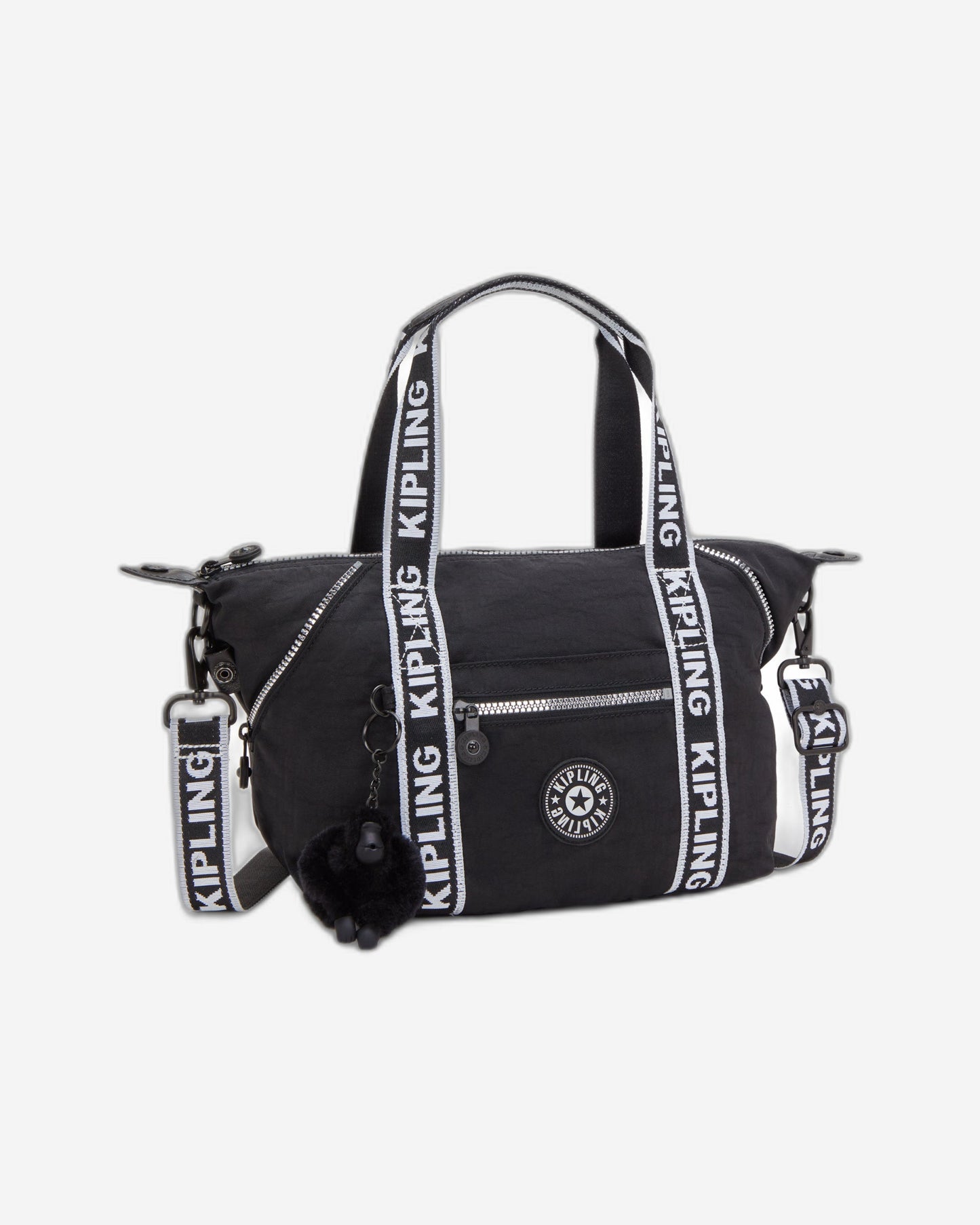 Kipling Art Mini Glorious Silver Small Handbag I4781-9SB