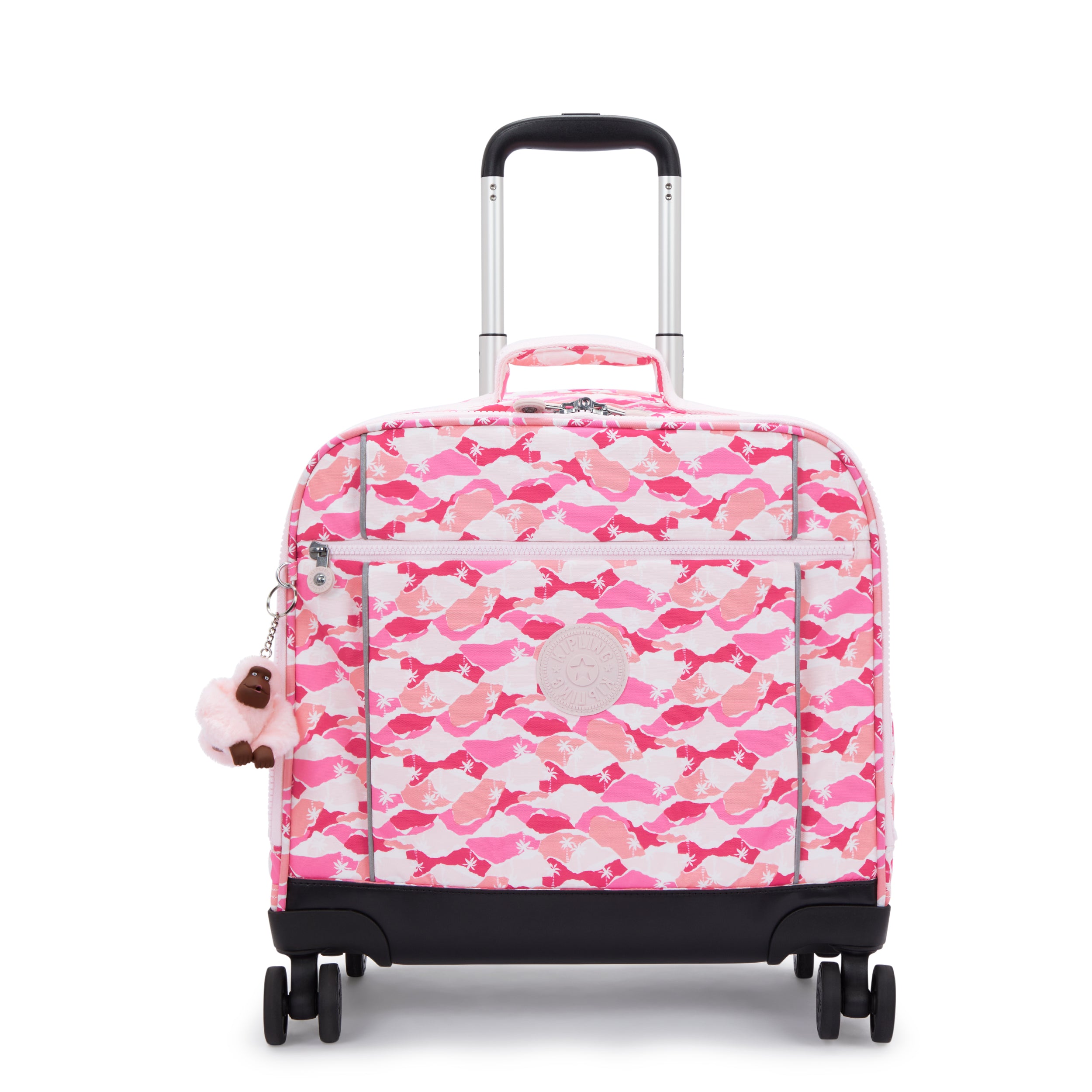 Kipling New Storia Pink Palm Large wheeled bag I4847-1BV