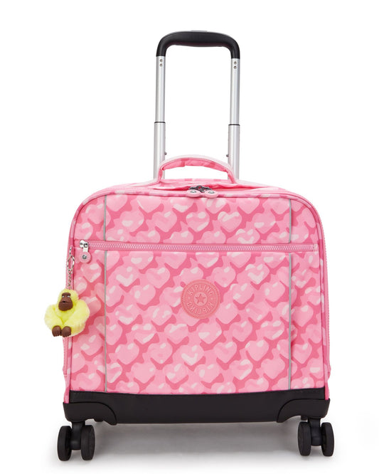 Kipling New Storia Adorable Hearts Large Wheeled bag I4847-1NB