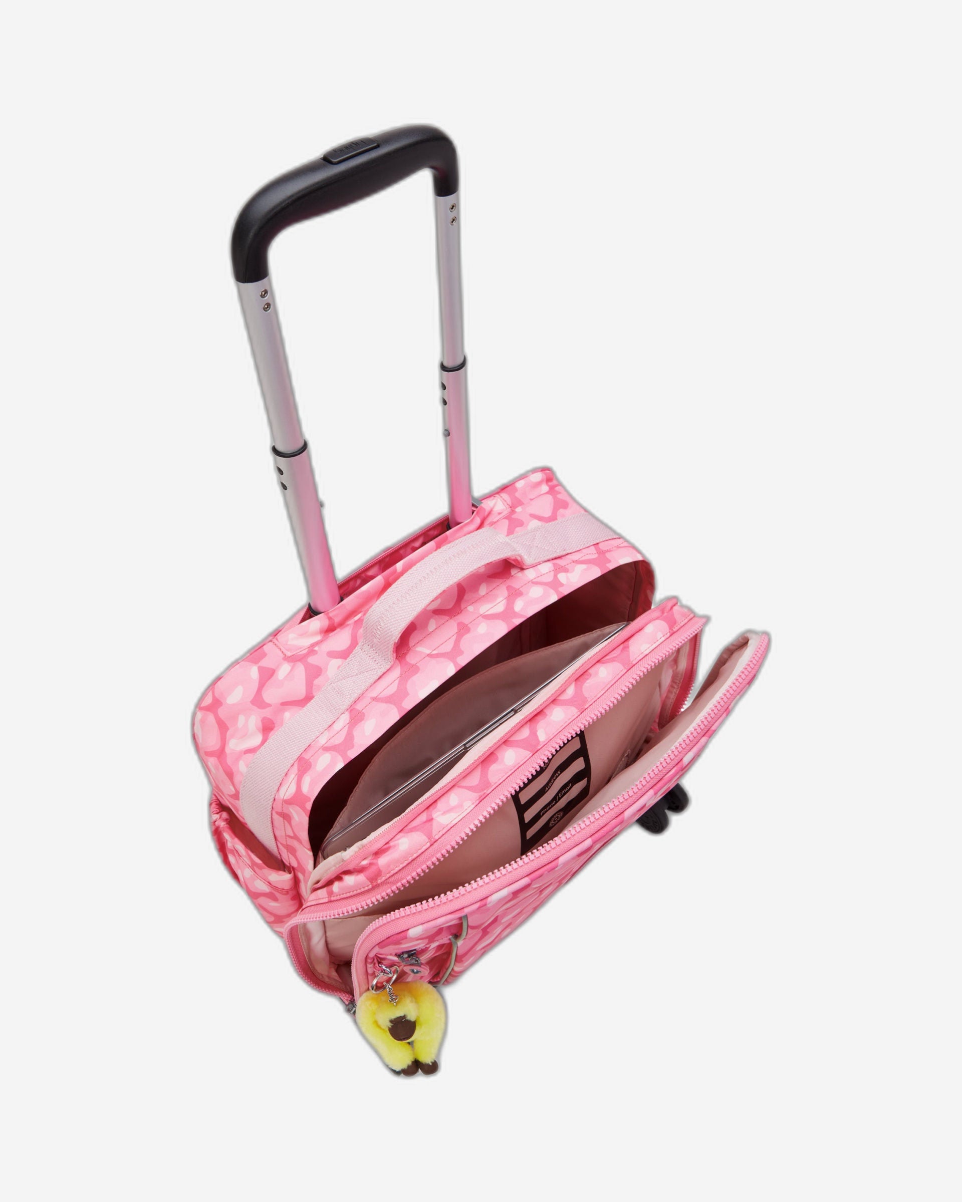 Kipling New Storia Adorable Hearts Wheeled Bag I4847-1NB