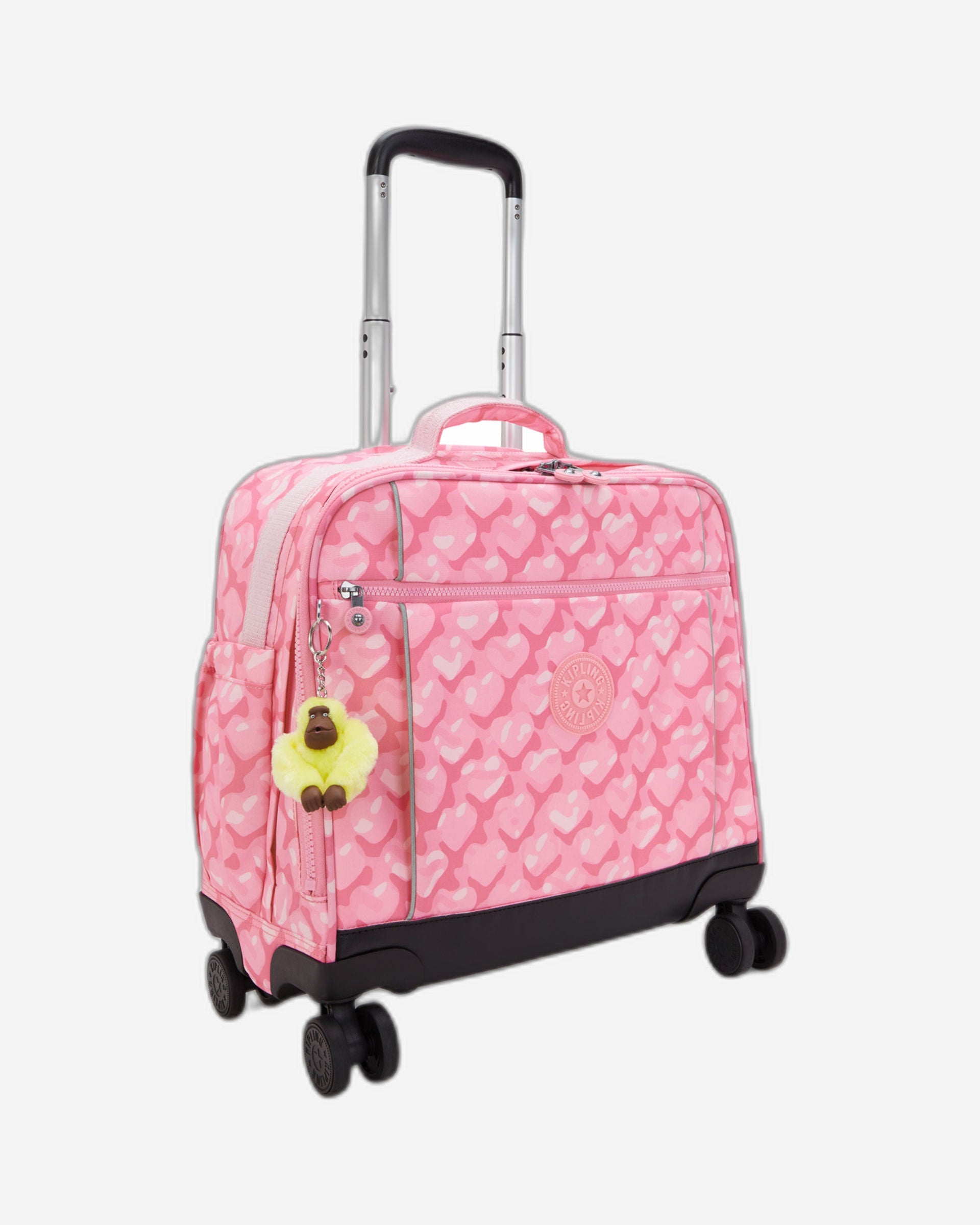 Kipling New Storia Adorable Hearts Wheeled Bag I4847-1NB