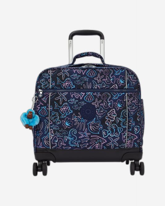 Kipling New Storia Disco Fish Wheeled Bag I4847-4FK