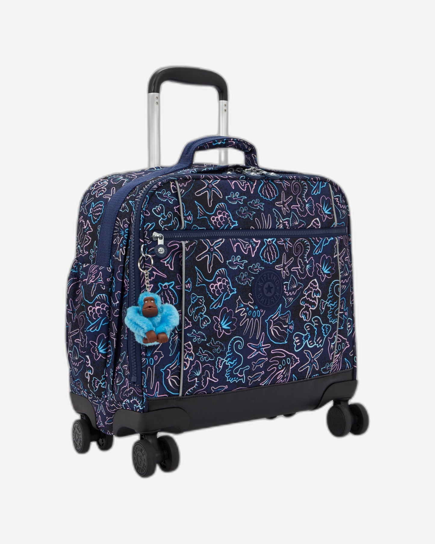 Kipling New Storia Disco Fish Wheeled Bag I4847-4FK