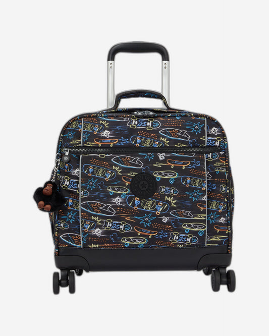 Kipling New Storia Neon Skate Wheeled Bag I4847-71M