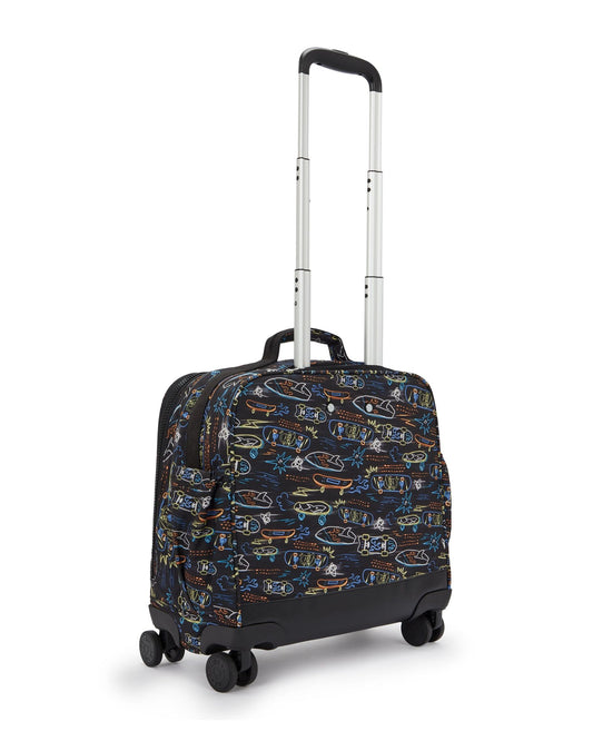 Kipling New Storia Neon Skate Wheeled Bag I4847-71M