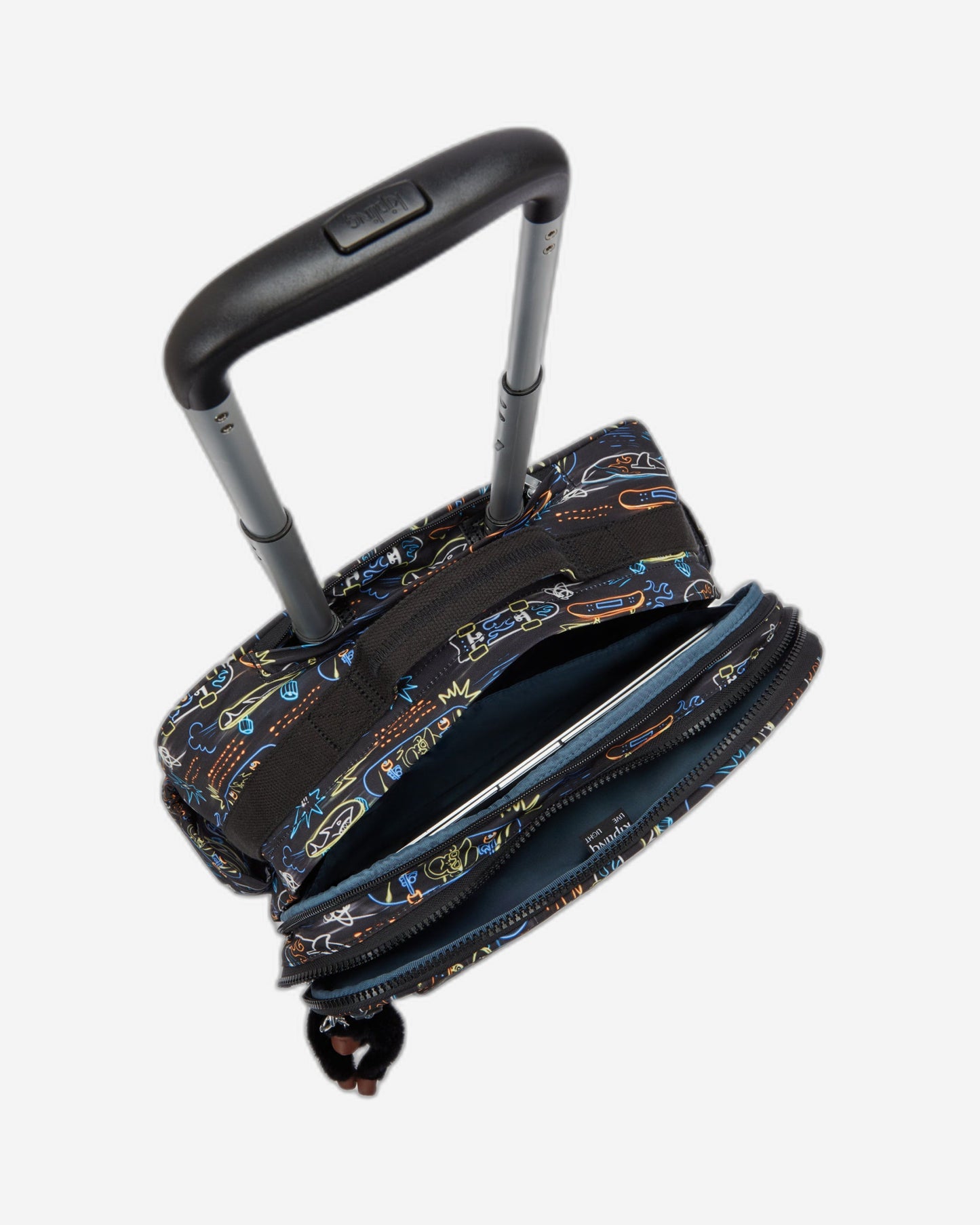 Kipling New Storia Neon Skate Wheeled Bag I4847-71M