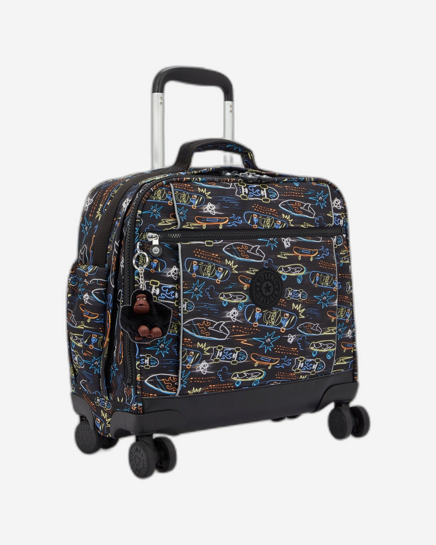 Kipling New Storia Neon Skate Wheeled Bag I4847-71M