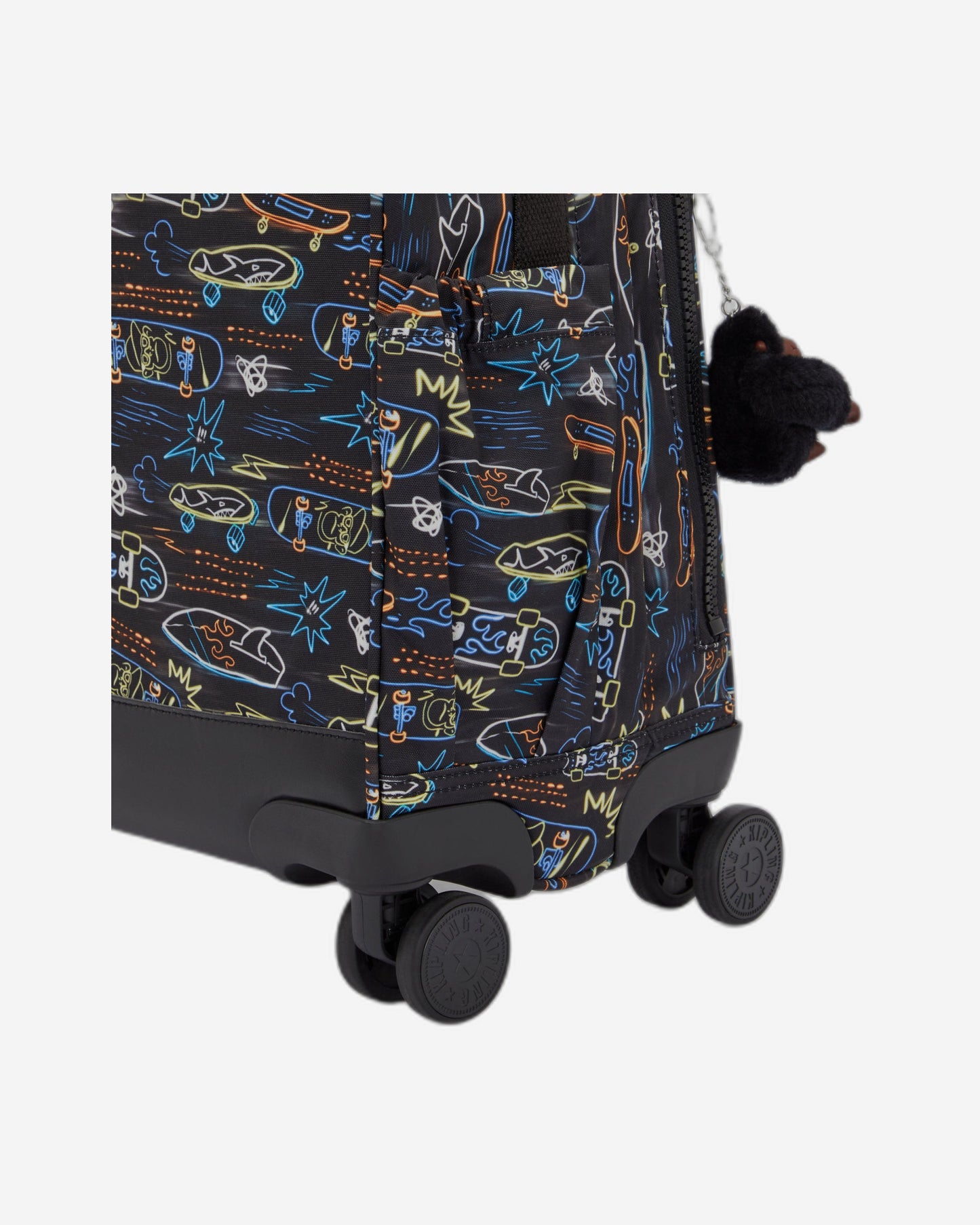 Kipling New Storia Neon Skate Wheeled Bag I4847-71M