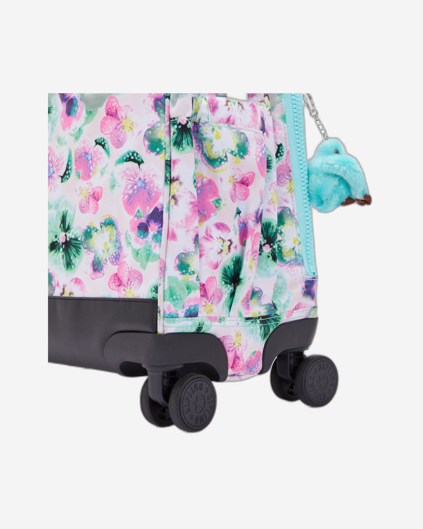 Kipling New Storia Aqua Blossom Large Wheeled Bag C2I4847-7EC