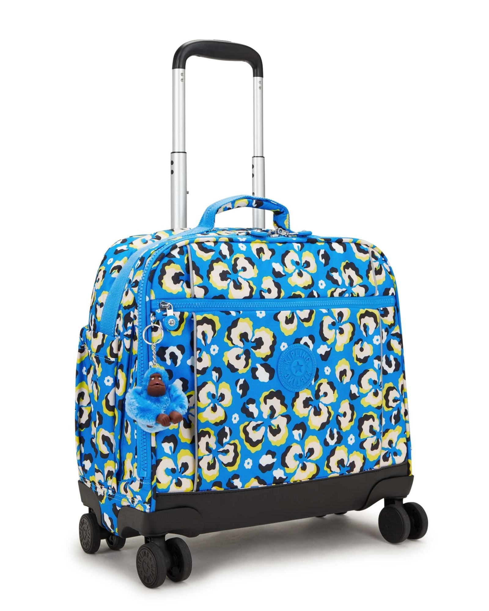 Kipling New Storia Leopard Floral Large Wheeled Bag C2I4847-P2A