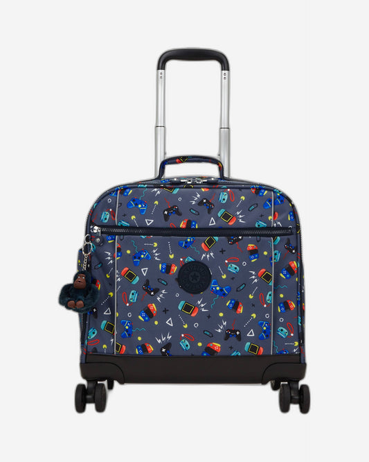 Kipling New Storia Gaming Grey Large Wheeled Bag C2I4847-T6T