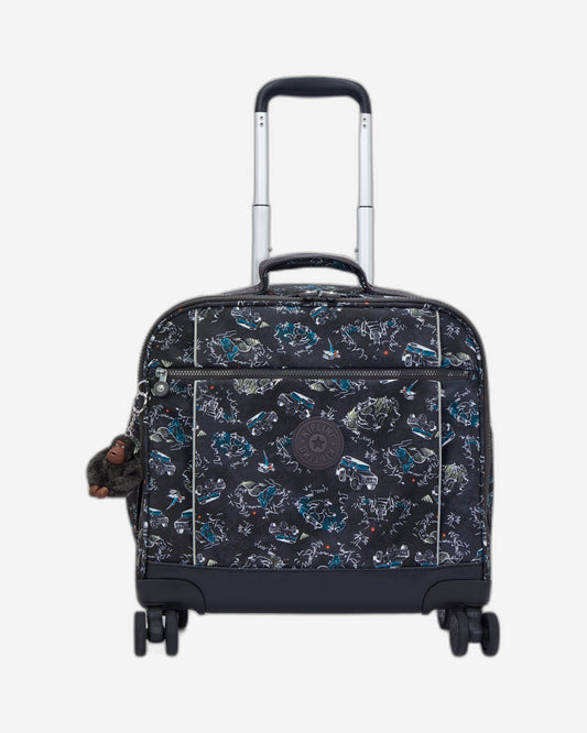Kipling New Storia Jungle Fun Race Large Wheeled Bag C2I4847-TJ3