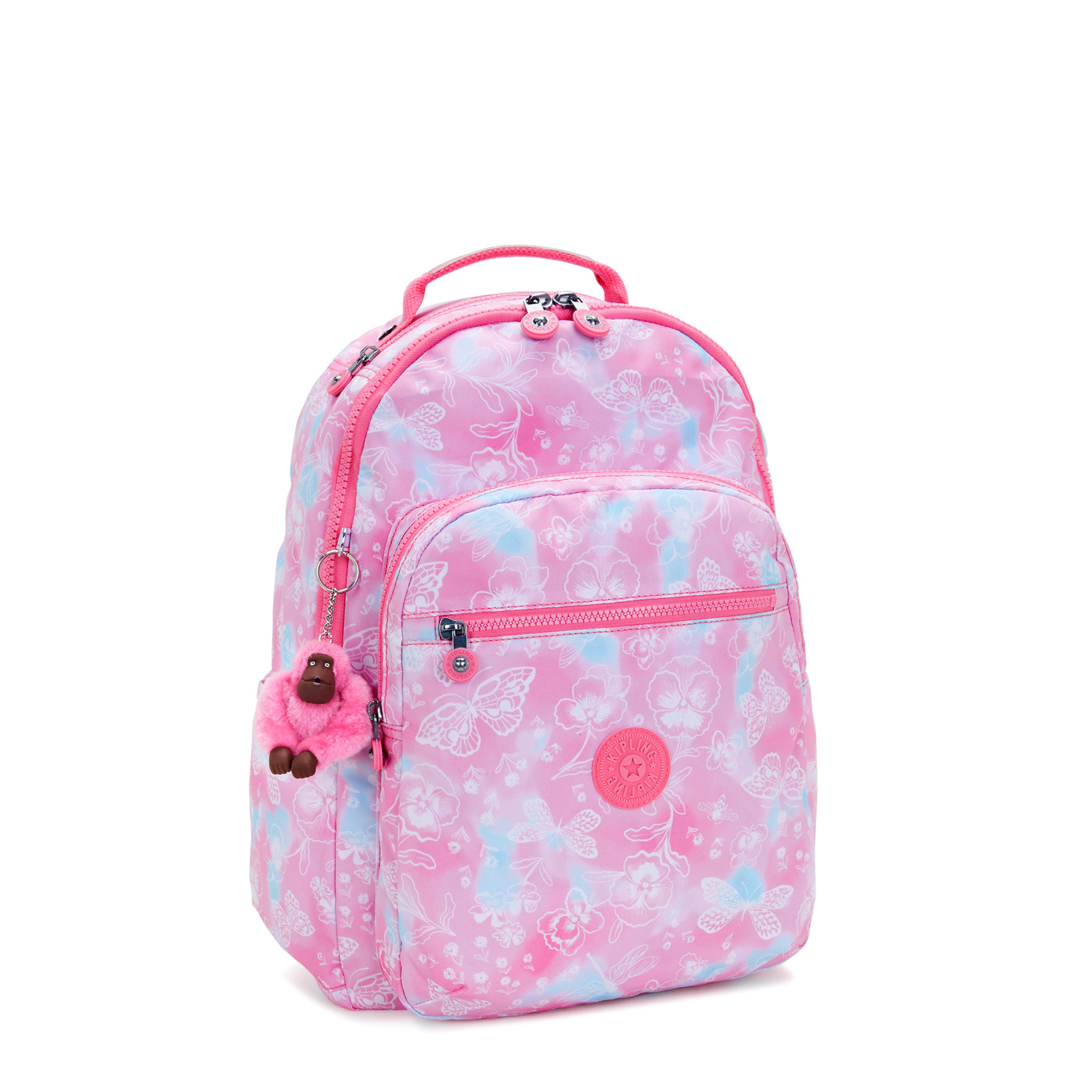 Kipling Seoul Garden Clouds Large Backpack C2I4851-2PE