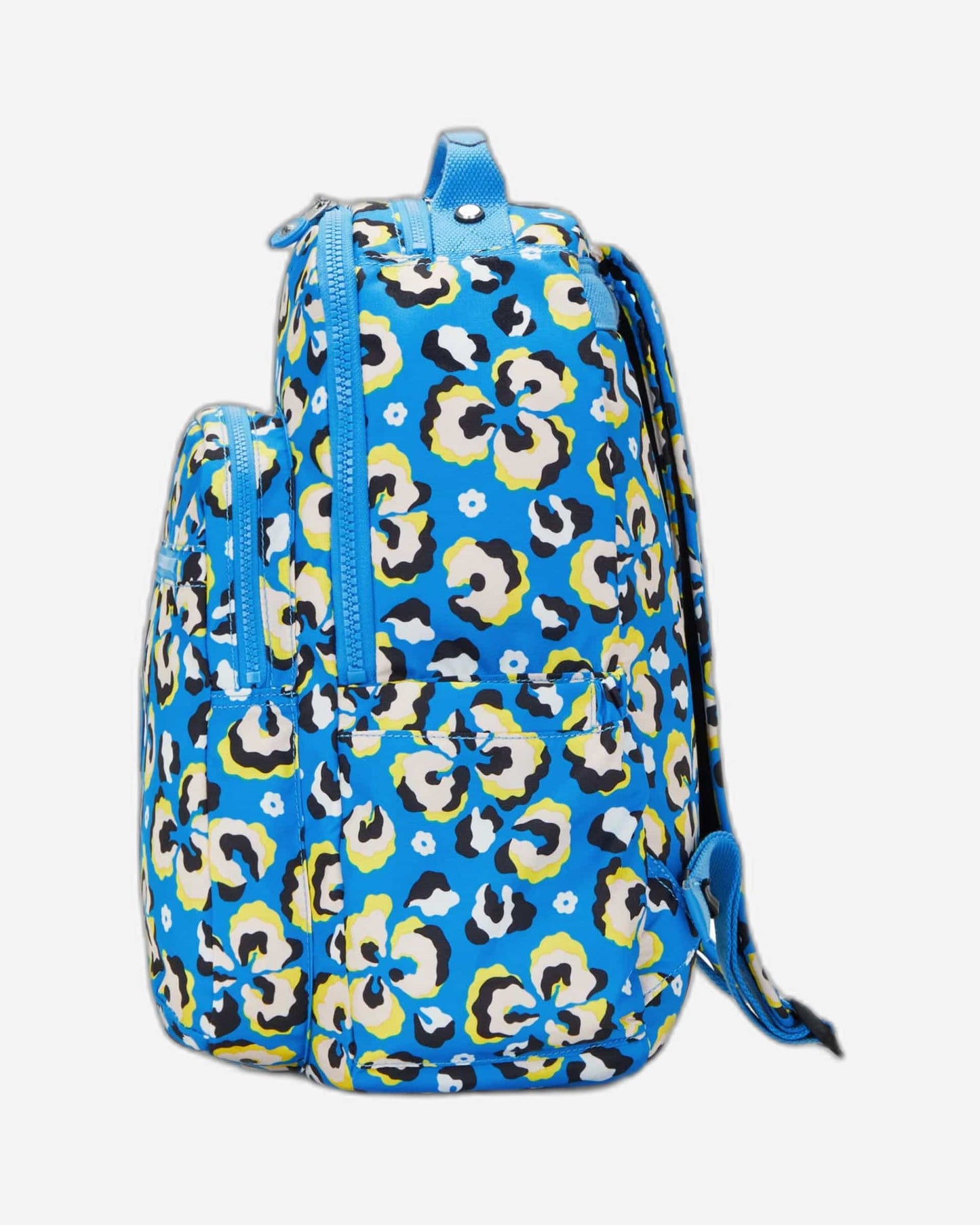Kipling Seoul Leopard Floral Large Backpack C2I4851-P2A