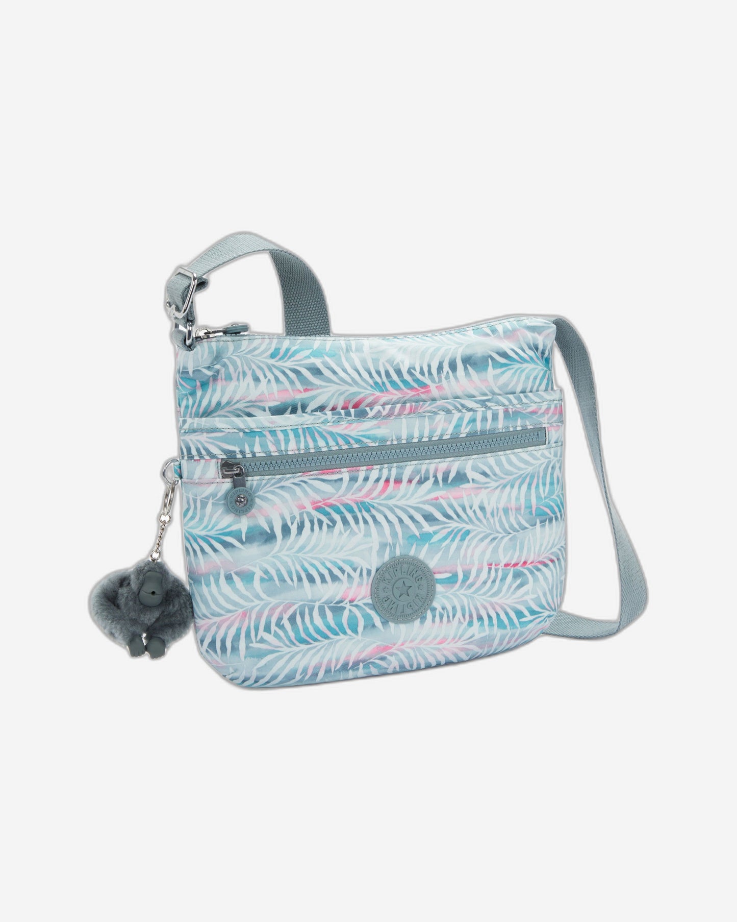 Kipling Arto Palmtree Leaves Medium Crossbody I4854-3QN