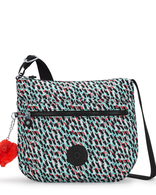Kipling Arto Abstract Print Medium Crossbody Bag C2I4854-GN6