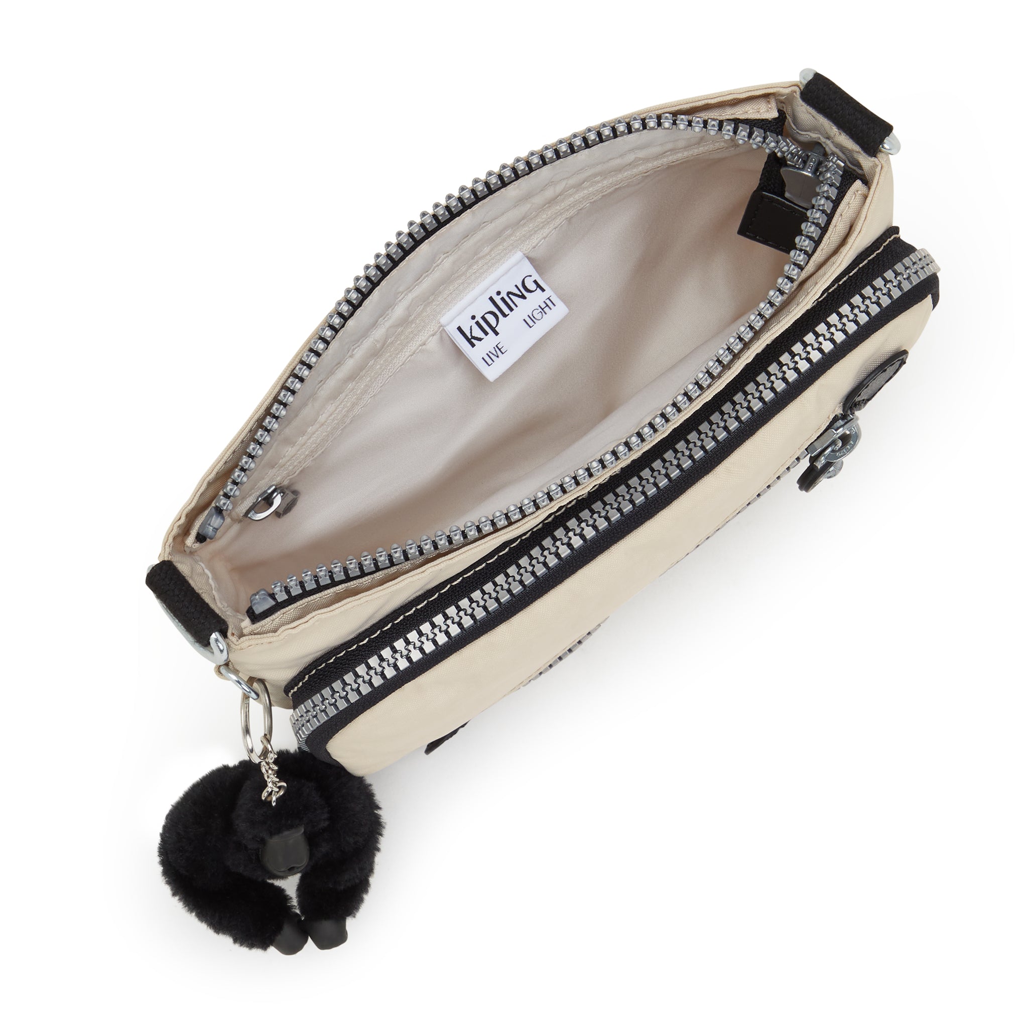 Kipling New Milos Back To Beige H Shoulder Bag I4874-3RY