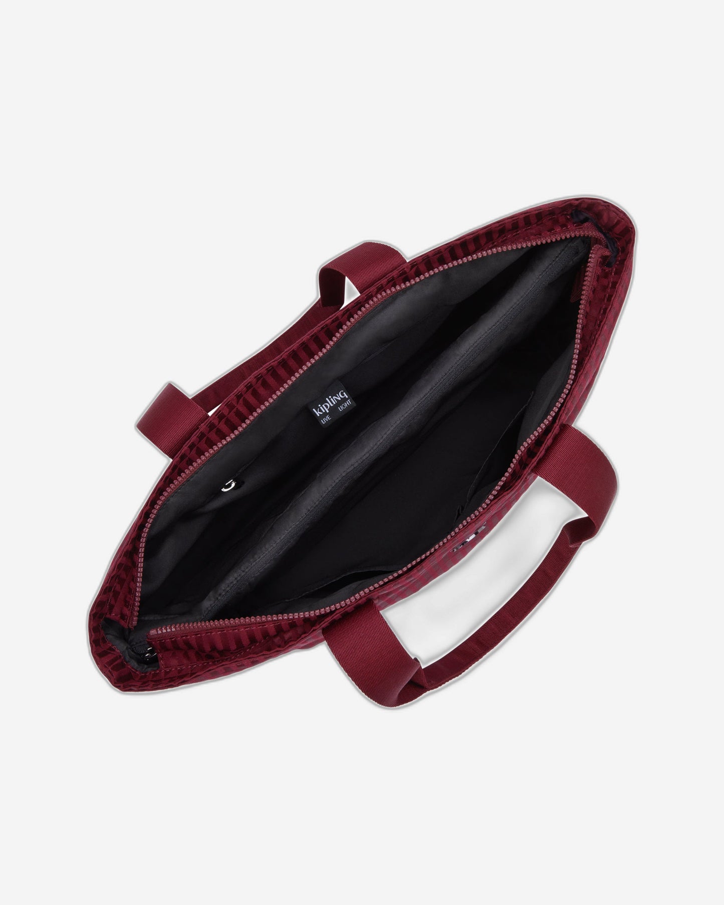 Kipling Colissa Up Maroon Tile Jq Large Tote I4895-9HX