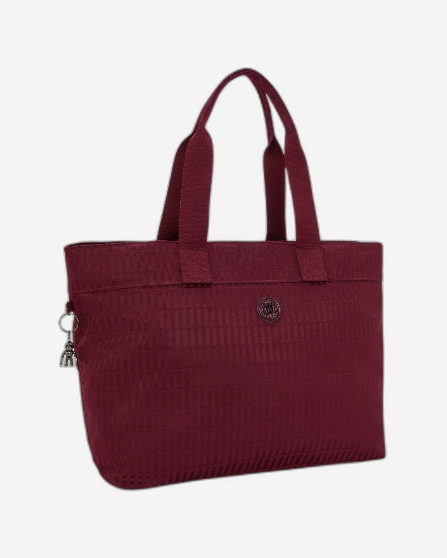 Kipling Colissa Up Maroon Tile Jq Large Tote I4895-9HX