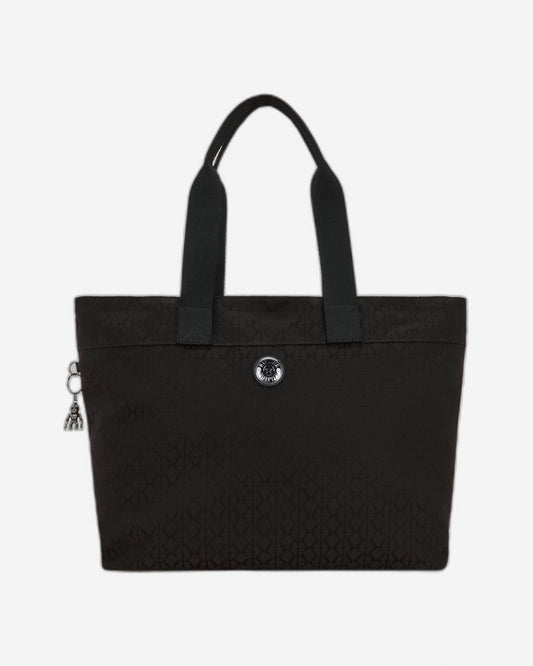 Kipling Colissa Up Black Sign Jq Large Tote I4895-Y12