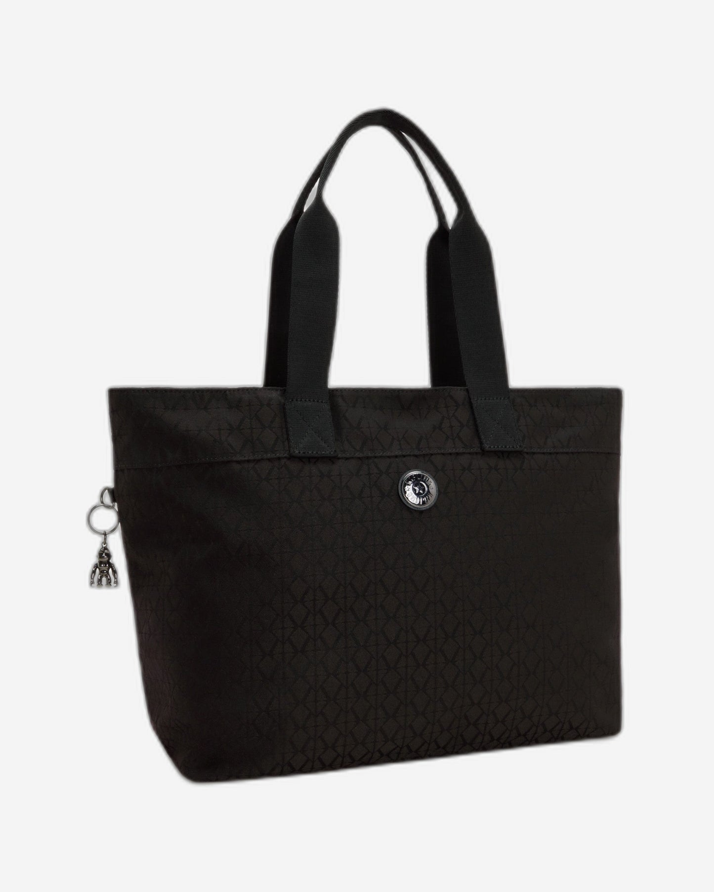 Kipling Colissa Up Black Sign Jq Large Tote I4895-Y12