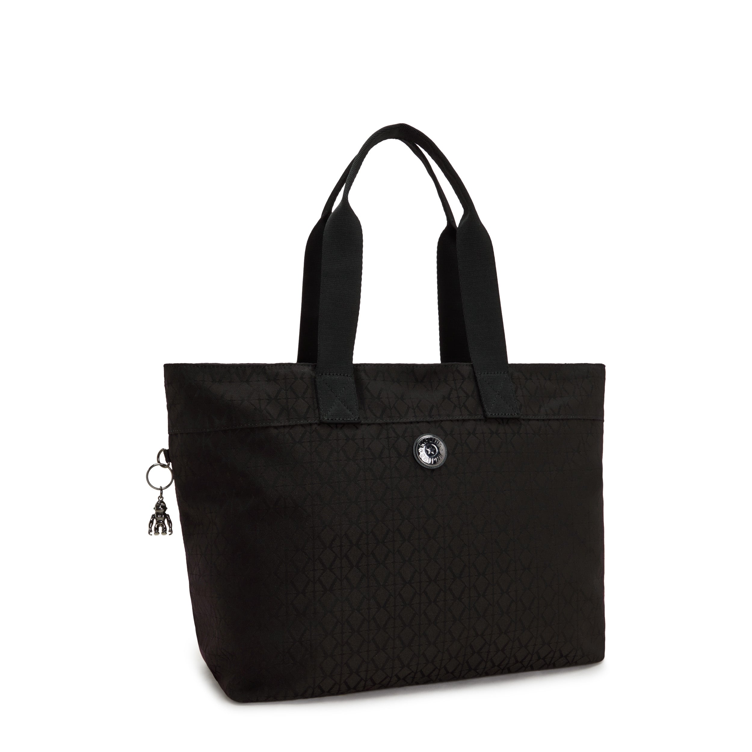 Kipling Colissa Up Black Sign Jq Large Tote I4895-Y12