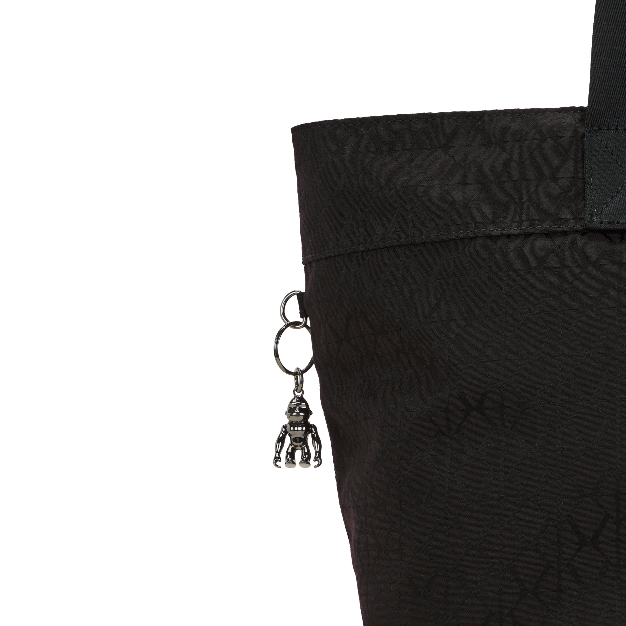 Kipling Colissa Up Black Sign Jq Large Tote I4895-Y12