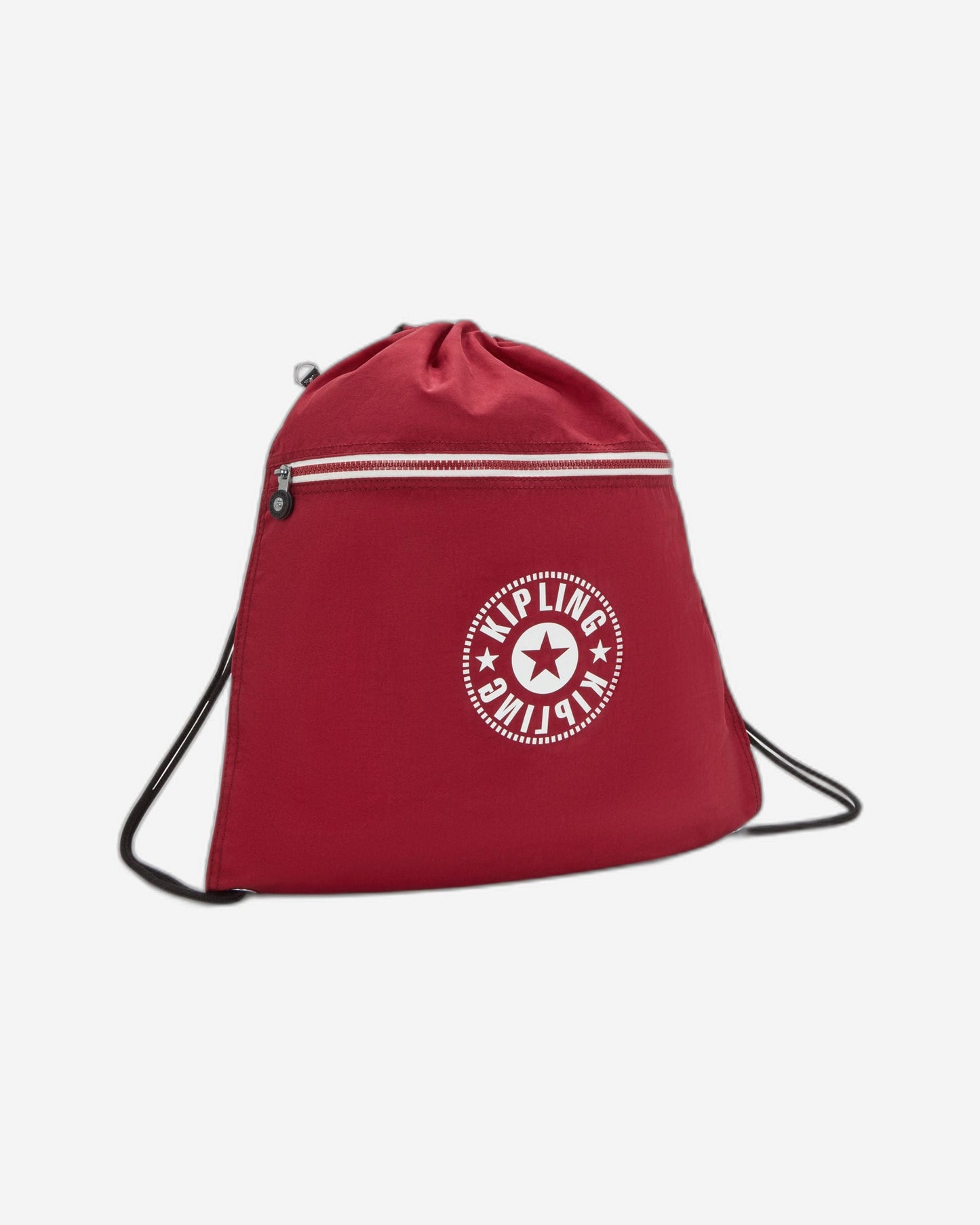 Kipling Supertaboo Funky Red Combo Medium Backpack with Drawstring I4971-5MC