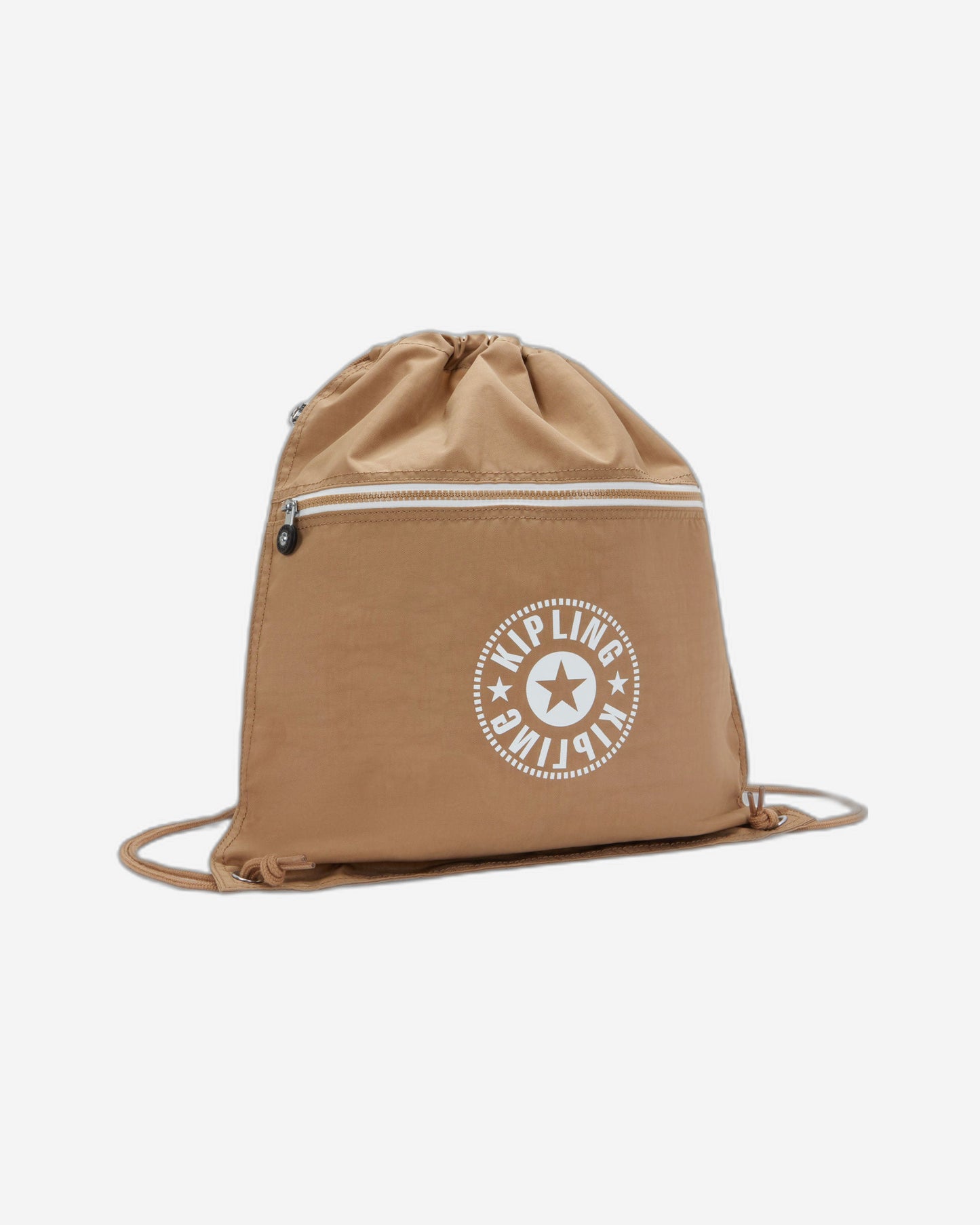 Kipling Supertaboo Early Tan C Medium backpack (with drawstring) I4971-7CT