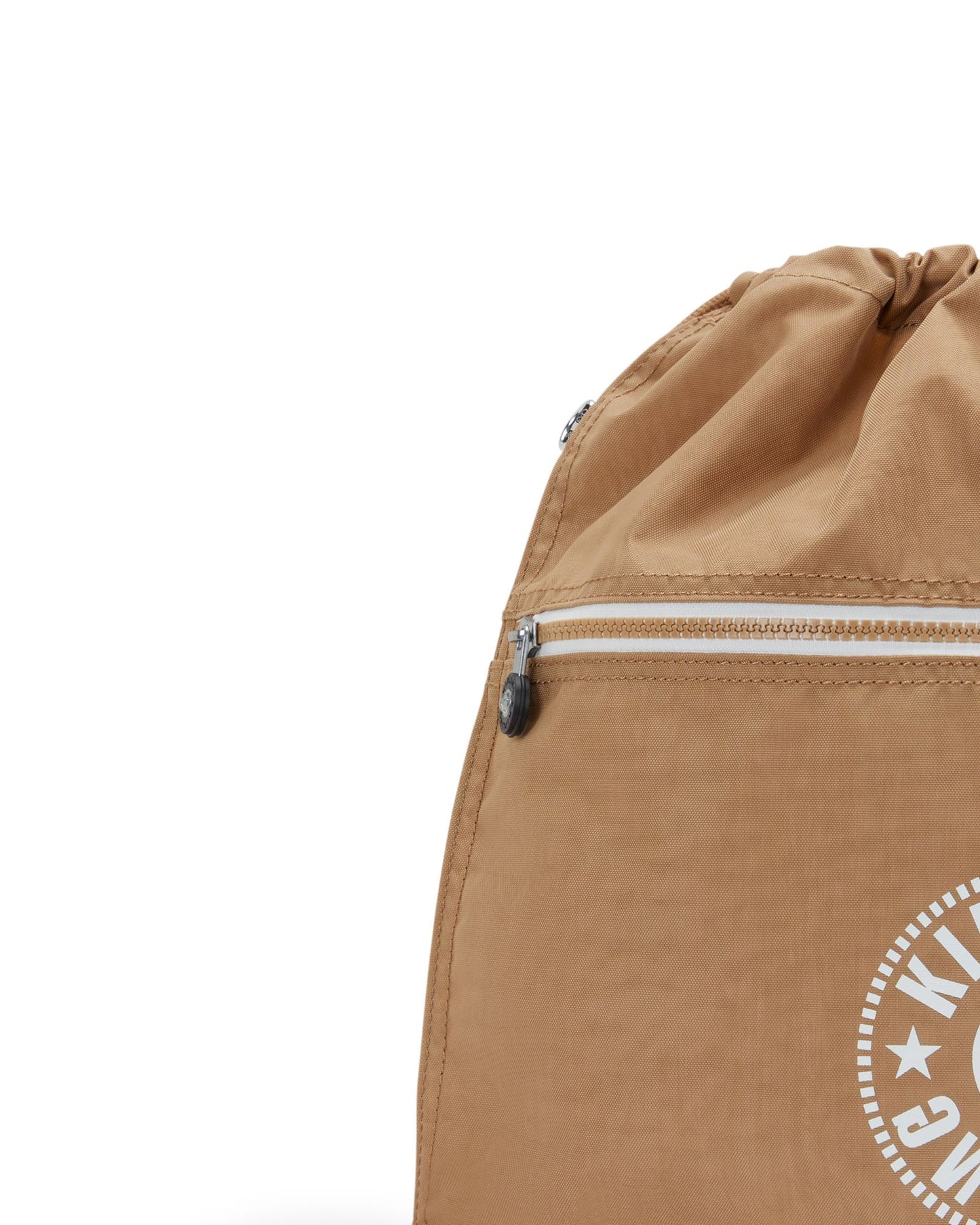 Kipling Supertaboo Early Tan C Medium backpack (with drawstring) I4971-7CT