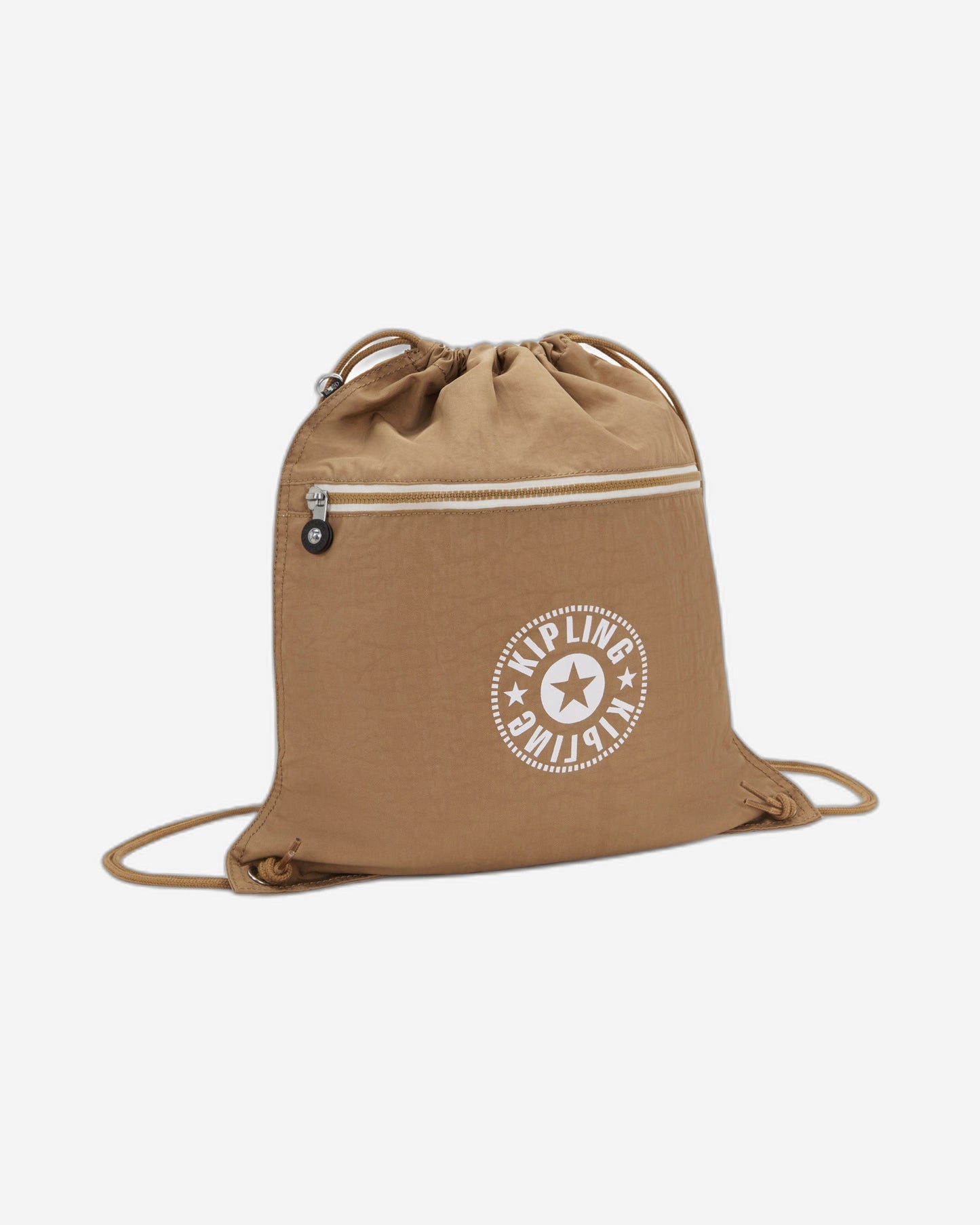 Kipling Supertaboo Early Tan C Medium backpack (with drawstring) I4971-7CT