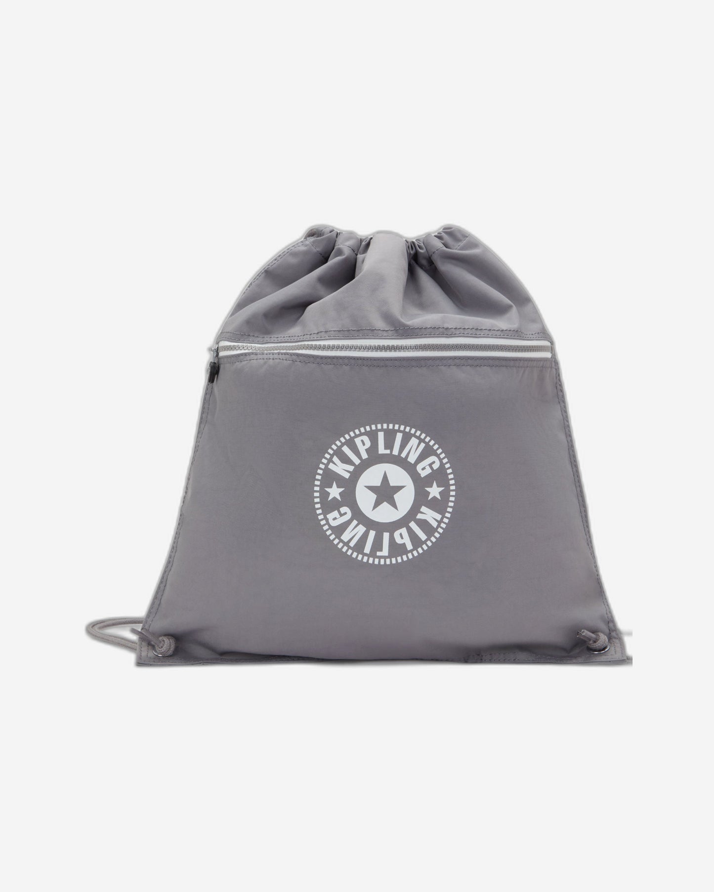 Kipling Supertaboo Inviting Grey C Medium backpack (with drawstring) I4971-Y00