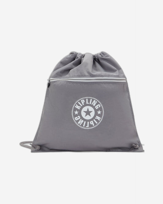 Kipling Supertaboo Inviting Grey C Medium backpack (with drawstring) I4971-Y00