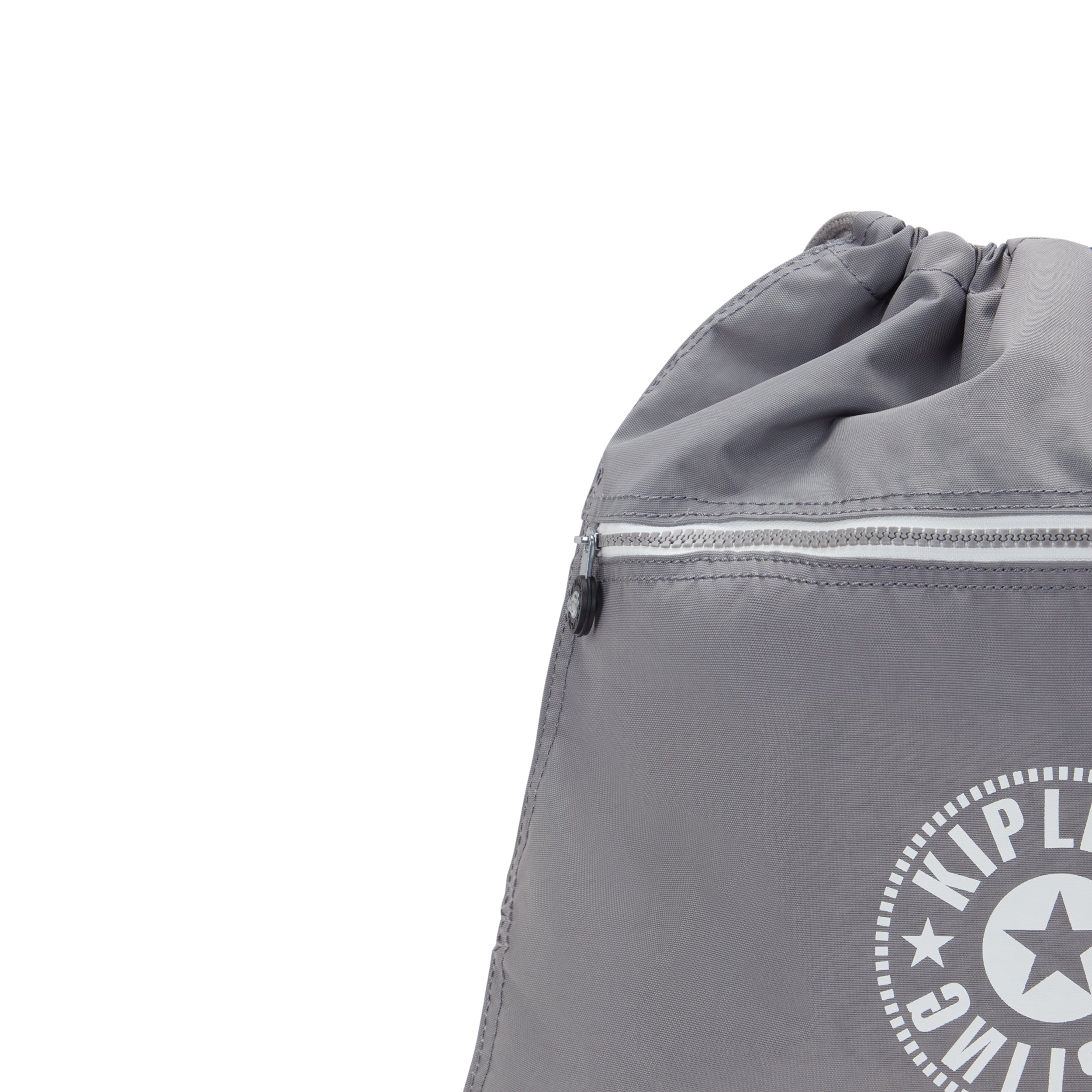 Kipling Supertaboo Inviting Grey C Medium backpack (with drawstring) I4971-Y00