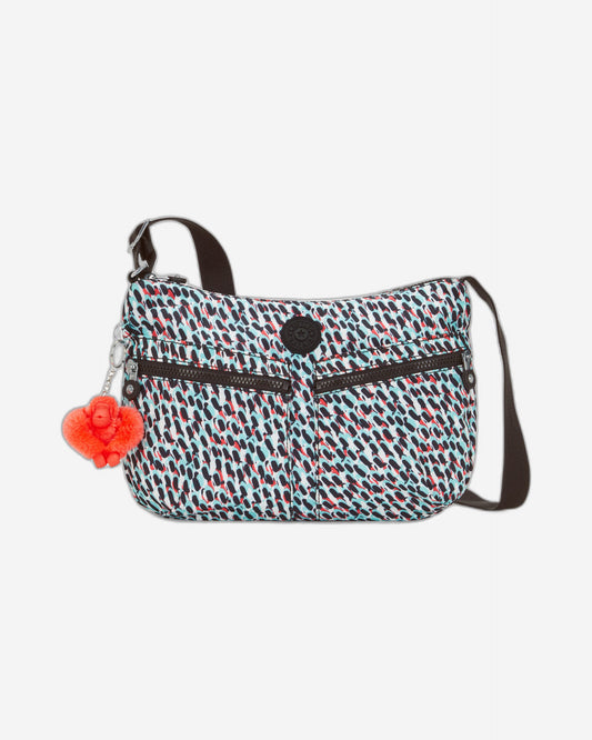 Kipling Izellah Abstract Print Medium Crossbody Bag C2I5034-GN6