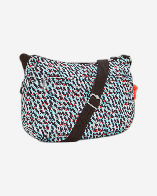 Kipling Izellah Abstract Print Medium Crossbody Bag C2I5034-GN6