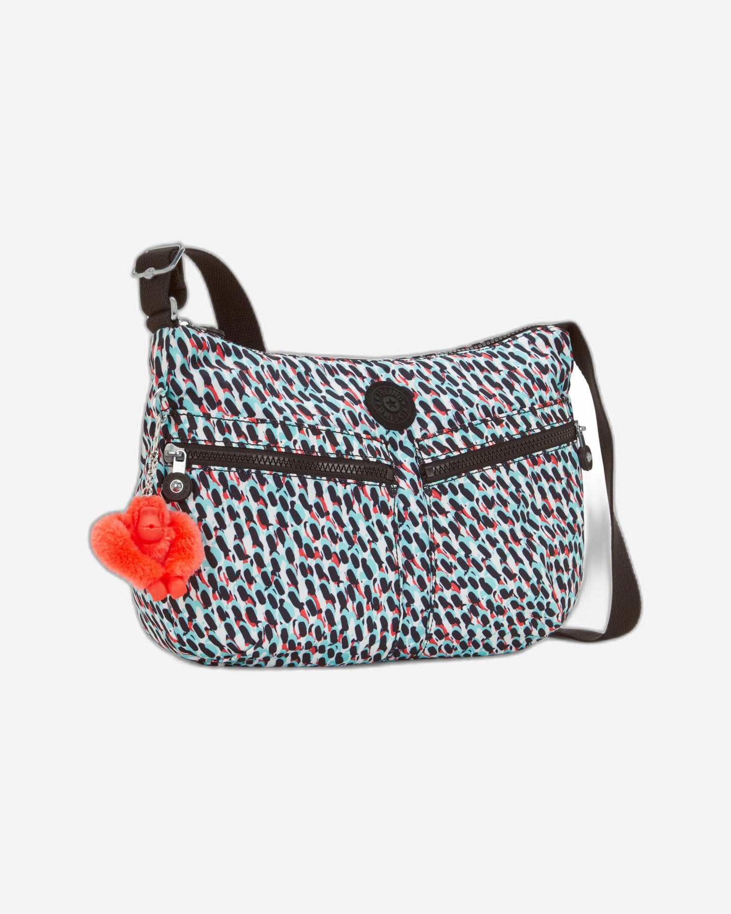 Kipling Izellah Abstract Print Medium Crossbody Bag C2I5034-GN6