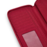 Kipling Money World Red Red Wine Wallet I5102-6SE