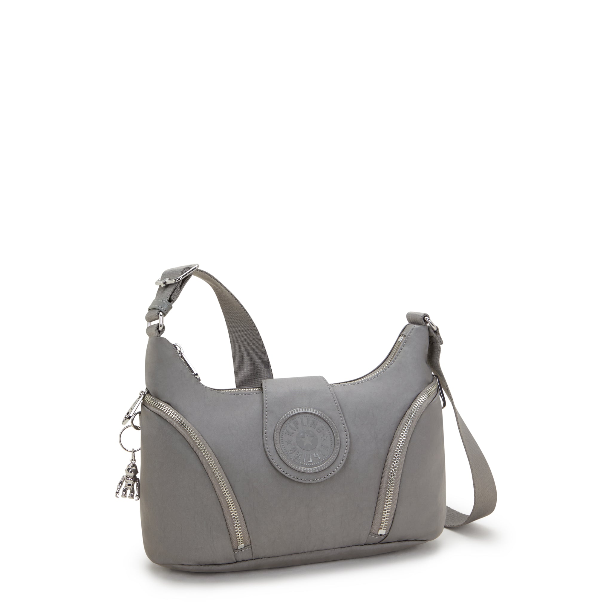 Kipling Sera M Grey Spice Crossbody Bag I5107-4GV
