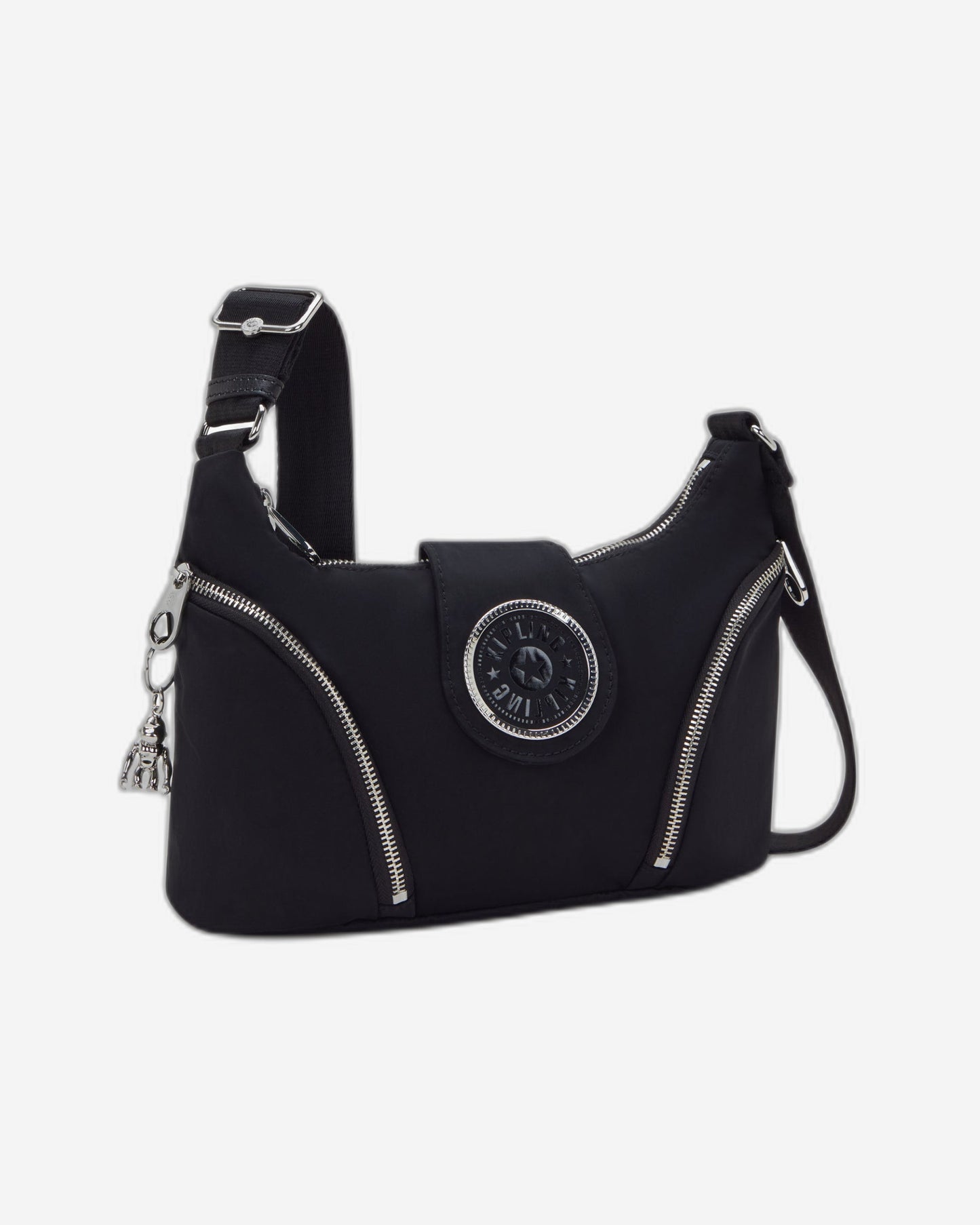 Kipling Sera M Black Spice Medium Crossbody Bag I5107-5JB