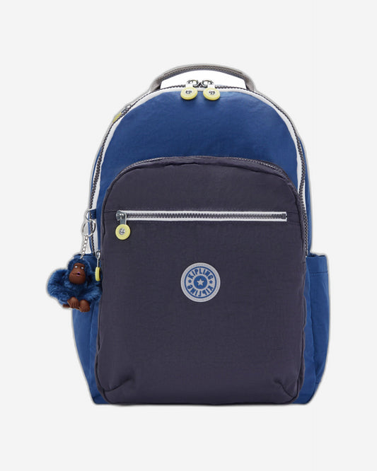 Kipling Seoul Fantasy Blue Bl Large Backpack C2I5140-8FB