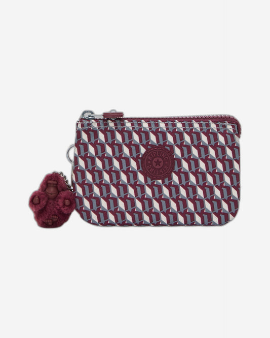Kipling Creativity S 3Dk Wine Small purse I5159-1PB
