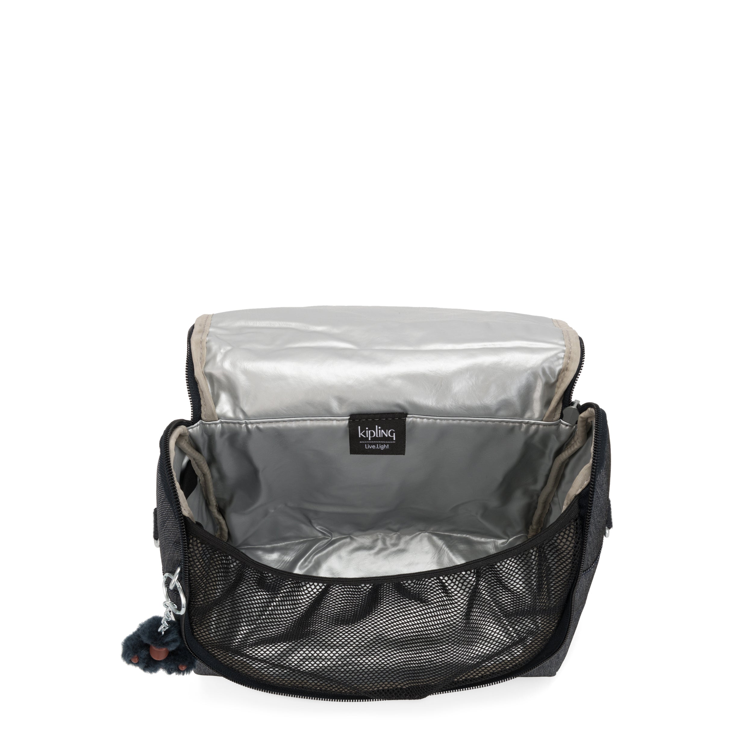 Kipling New Kichirou Marine Navy Large lunchbag with trolley sleeve I5209-58C