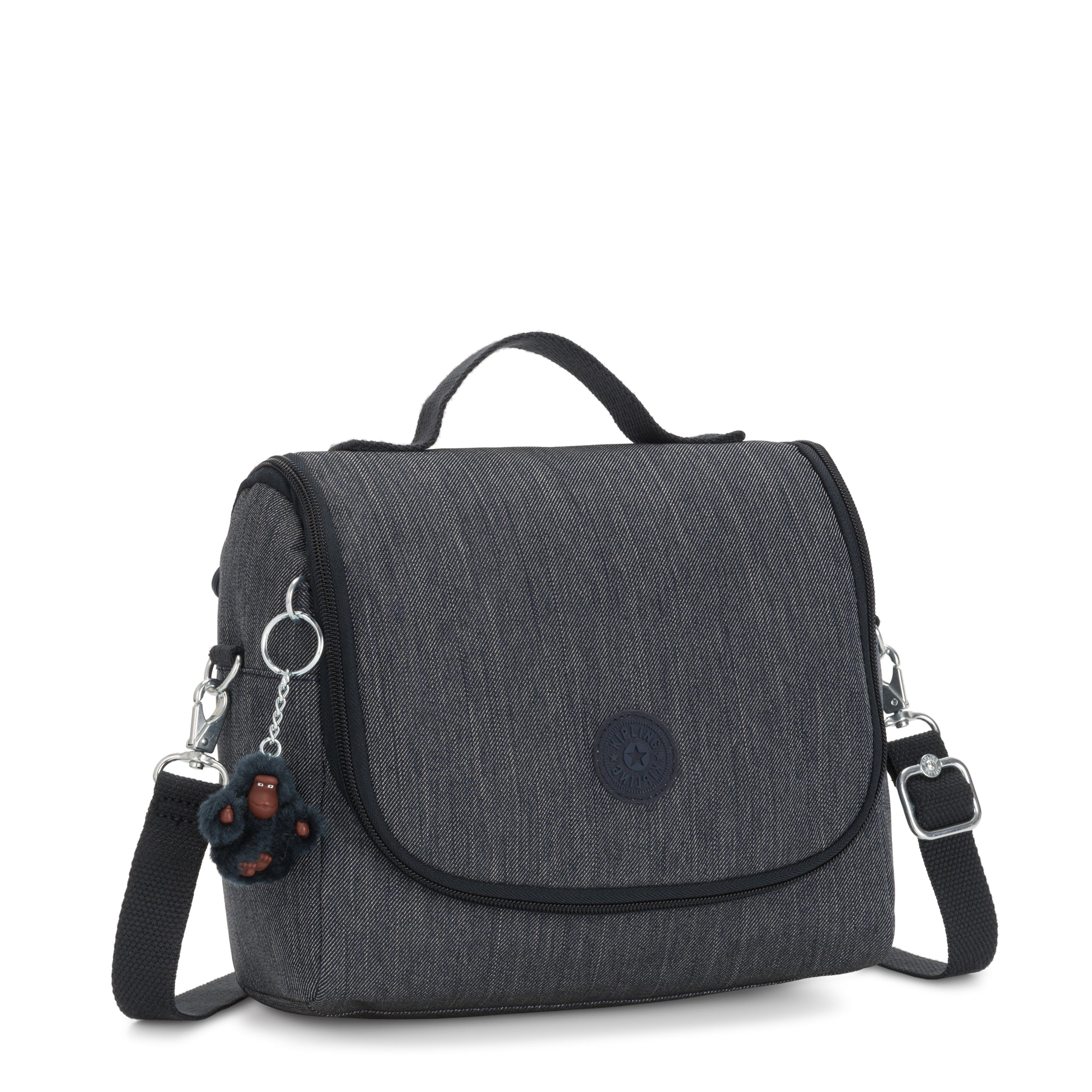 Kipling New Kichirou Marine Navy Large lunchbag with trolley sleeve I5209-58C