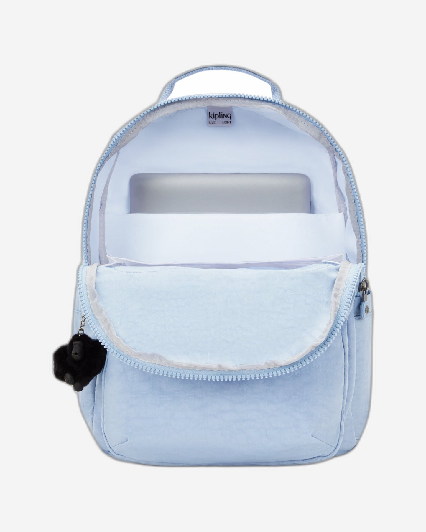 Kipling Seoul Cloudy Sky Blue Large Backpack I5210-2DS