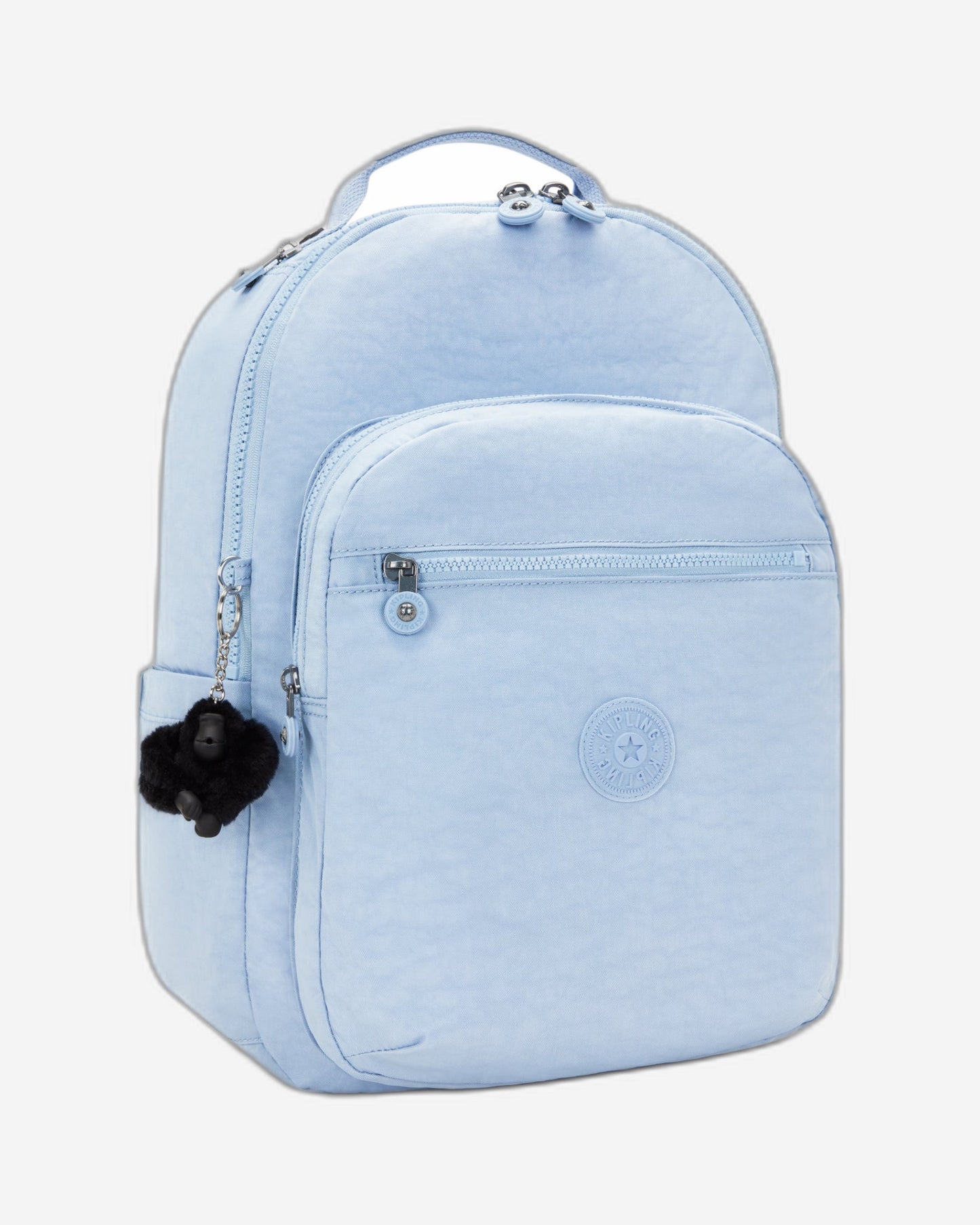 Kipling Seoul Cloudy Sky Blue Large Backpack I5210-2DS