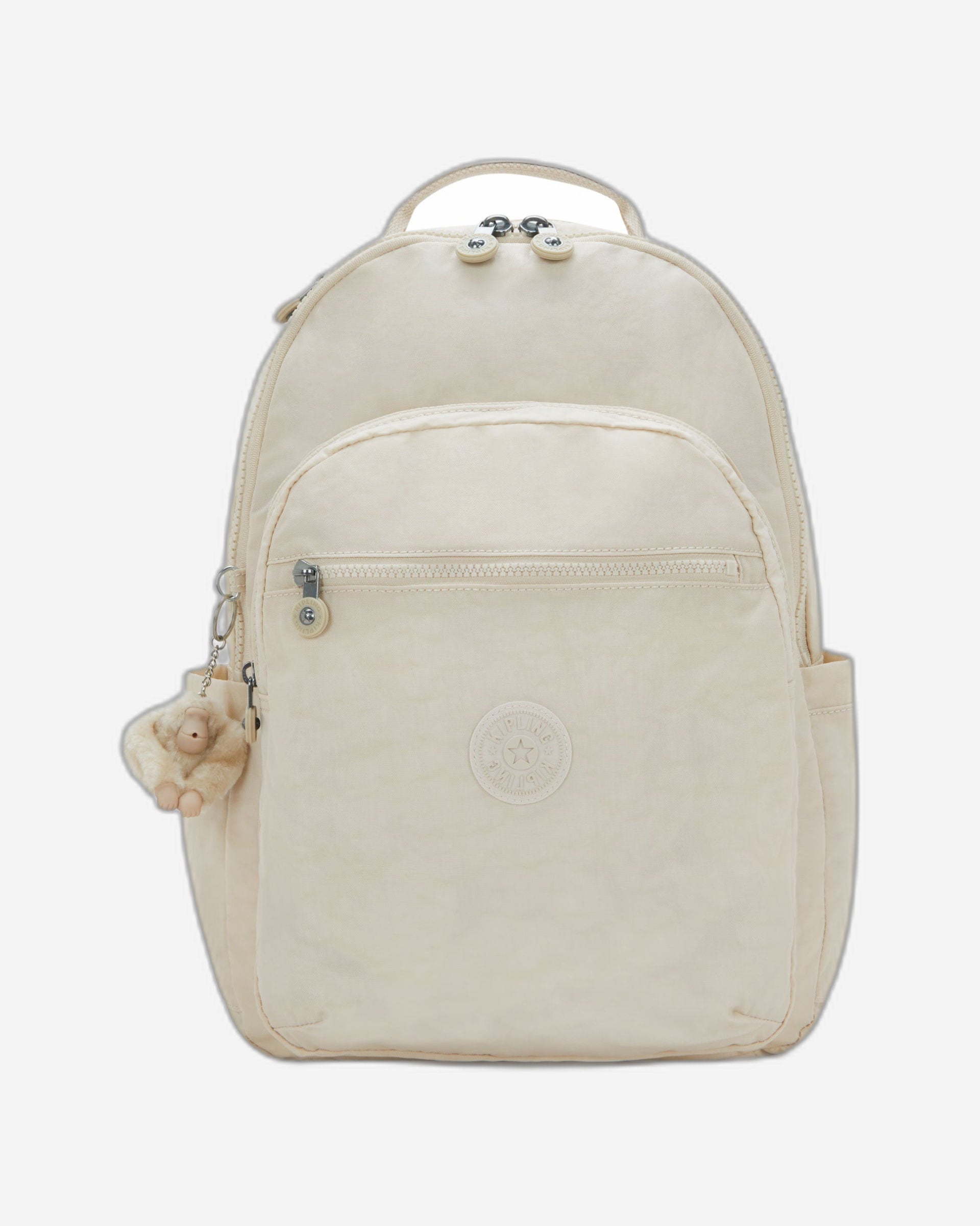 Kipling Seoul Hideaway Beige Large Backpack I5210-7JR