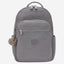 Kipling Seoul Inviting Grey Large Backpack I5210-8DH
