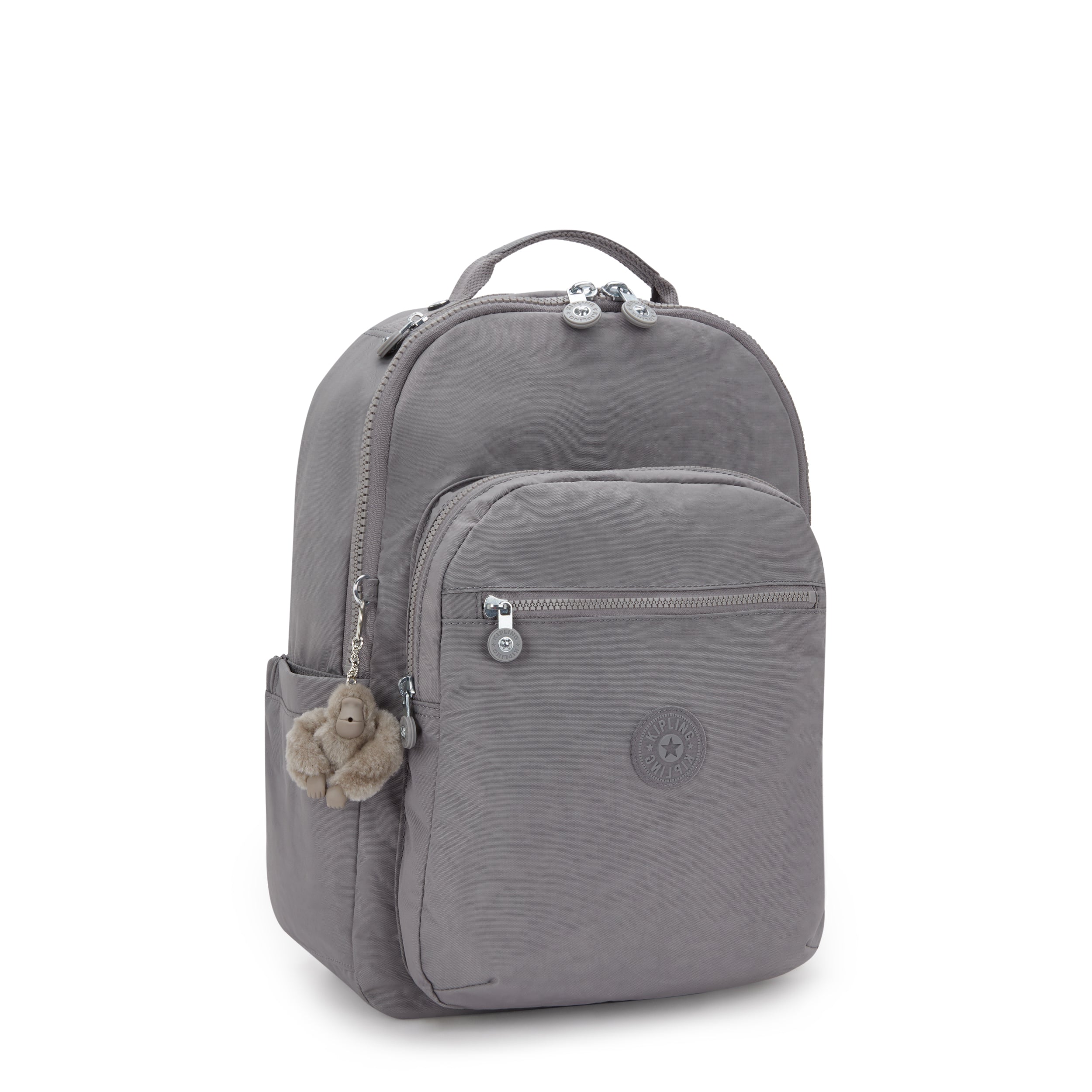 Kipling Seoul Inviting Grey Large backpack I5210-8DH