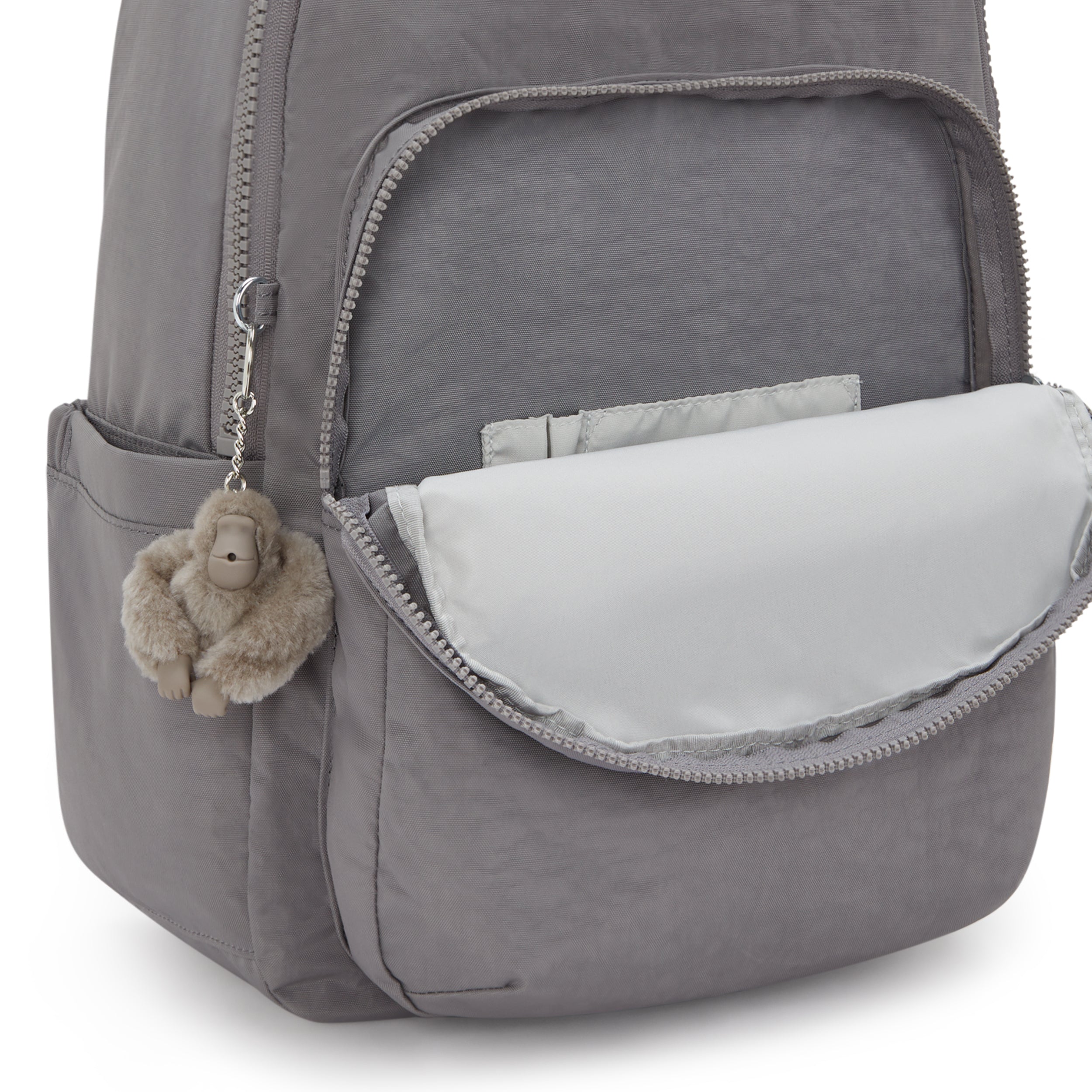 Kipling Seoul Inviting Grey Large backpack I5210-8DH